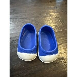 Our Generation Blue & White Cheerleader Shoes For 18"American Girl Doll EUC